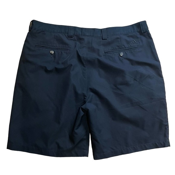 Adidas Black Pleated Front Golf Shorts 40 - Picture 4 of 4